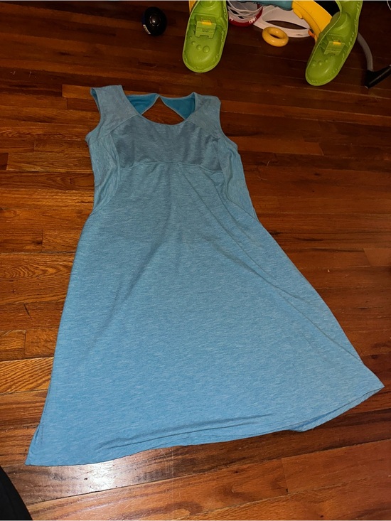Prana Dresses & Skirts - Prana Light Blue Sleeveless Midi Dress